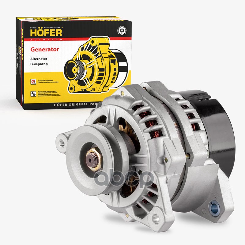 

Генератор Двс 4216 90 А Газ 3302 Бизнес Узкий Шкив Hofer HOFER арт. HF 633 634
