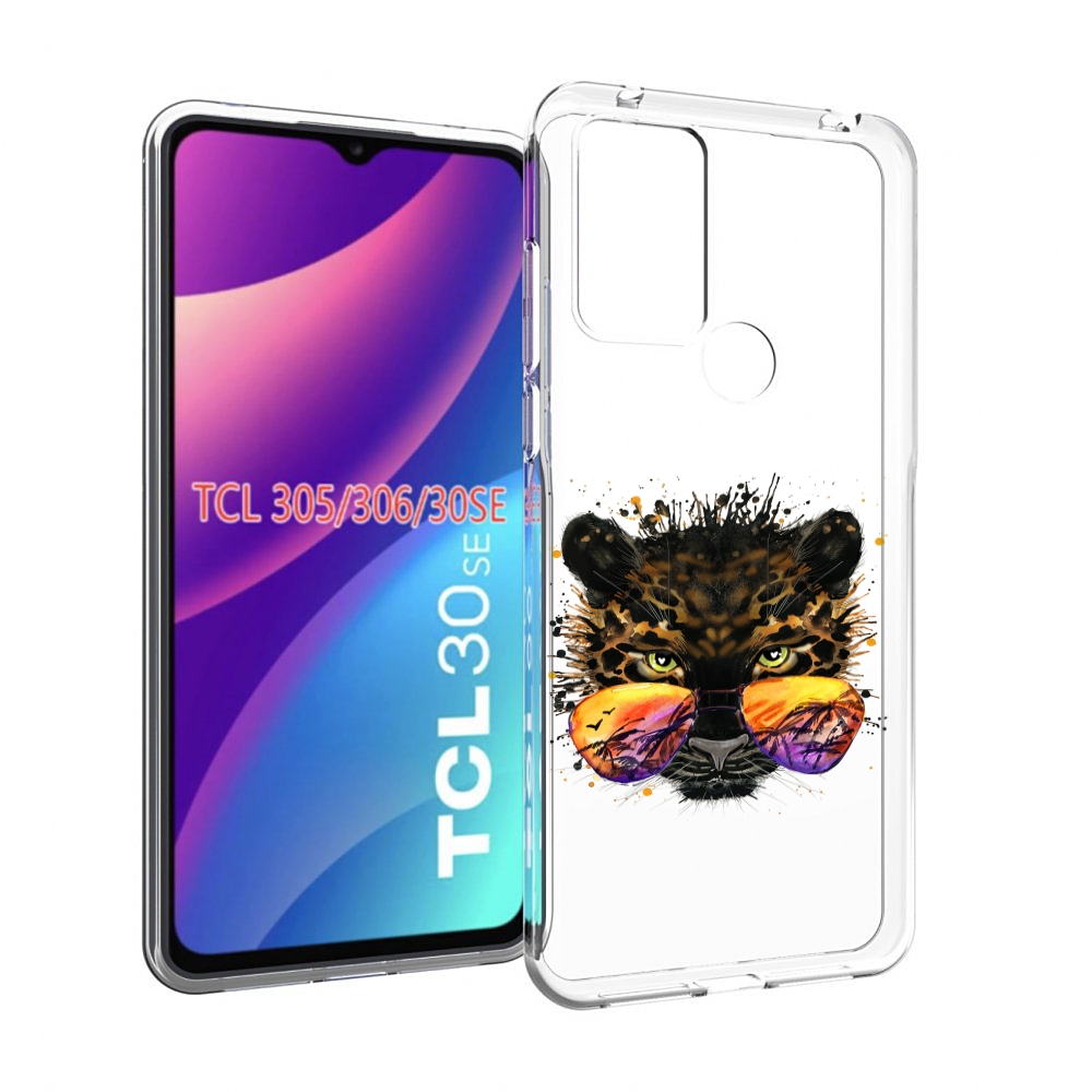 

Чехол MyPads тропический леопард для TCL 30SE/305/306/30E, Tocco