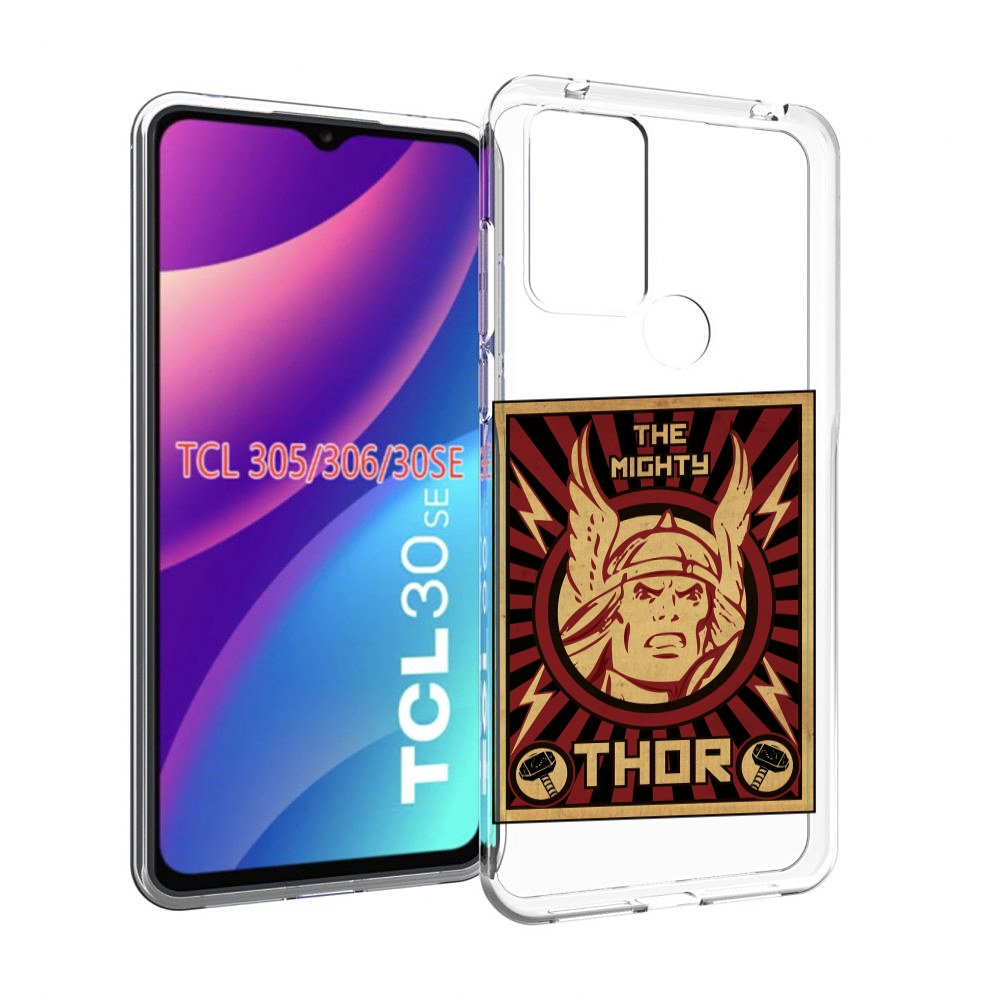 

Чехол MyPads тор лицо для TCL 30SE/305/306/30E, Tocco