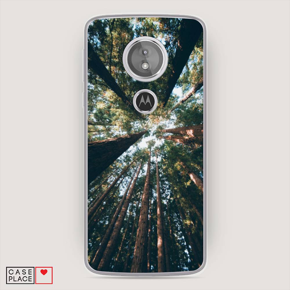 

Чехол Awog на Motorola Moto E5 / Моторола Мото E5 "Лес 18", Разноцветный, 241050-4