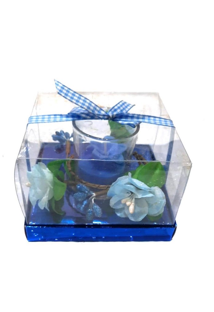 Свеча в виде розы в бокале в подарочной упаковке Ripoma 00113925 10х10х7.5 см
