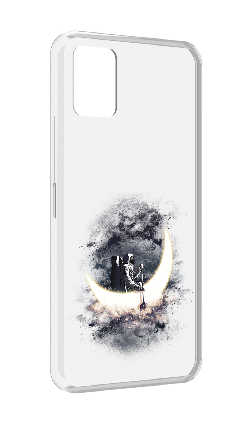 

Чехол MyPads лунный путешественник для Umidigi Power 5, Прозрачный, Tocco