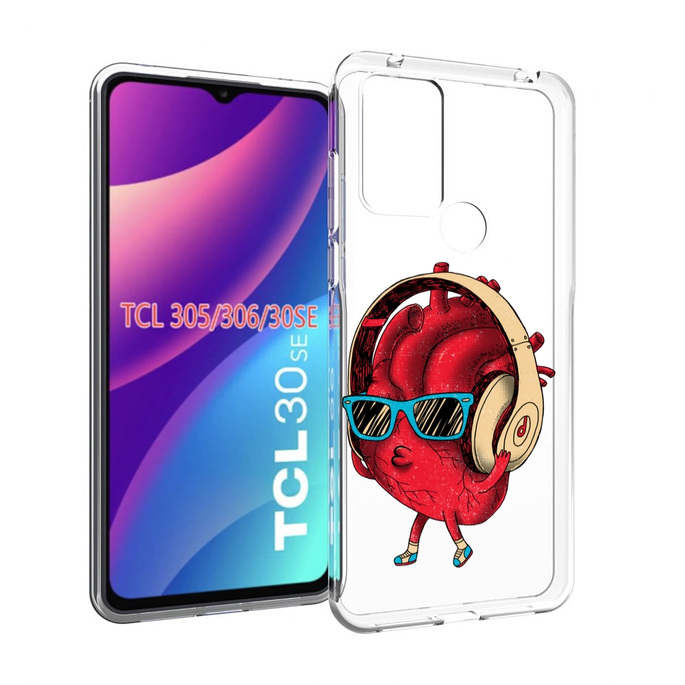 

Чехол MyPads слушай сердце для TCL 30SE/305/306/30E, Tocco