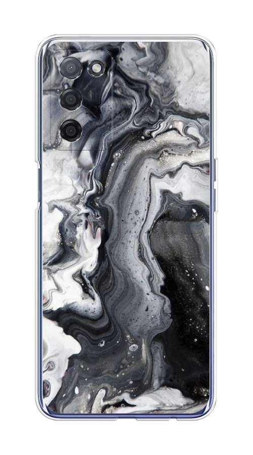 

Чехол Awog на Oppo A55 5G "Бело-черные сложные полосы", Разноцветный, 256250-3