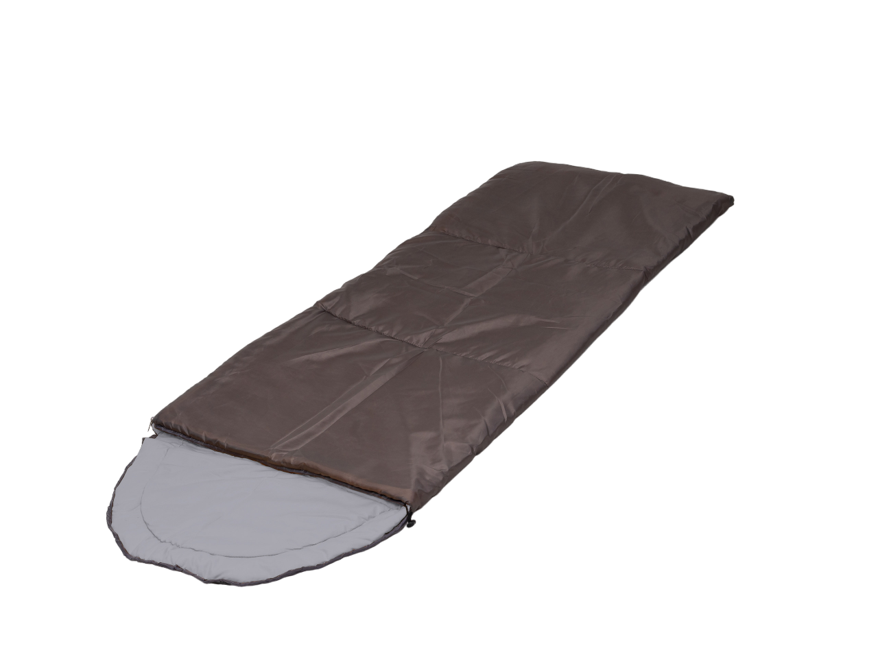 Спальный мешок ALASKA Econom Series серый до -5