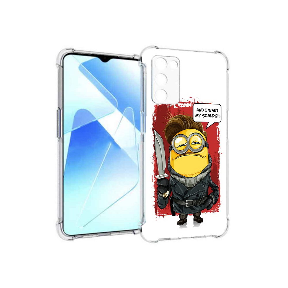 

Чехол MyPads Tocco для Infinix Zero X Pro миньон убийца, Прозрачный, Tocco