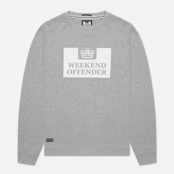 

Свитшот мужской Weekend Offender WOSW110 серый XL, WOSW110