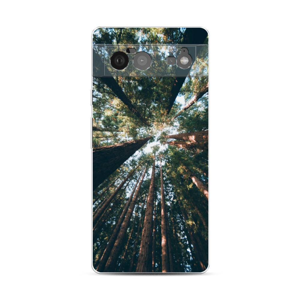 фото Силиконовый чехол "лес 18" на google pixel 6 awog