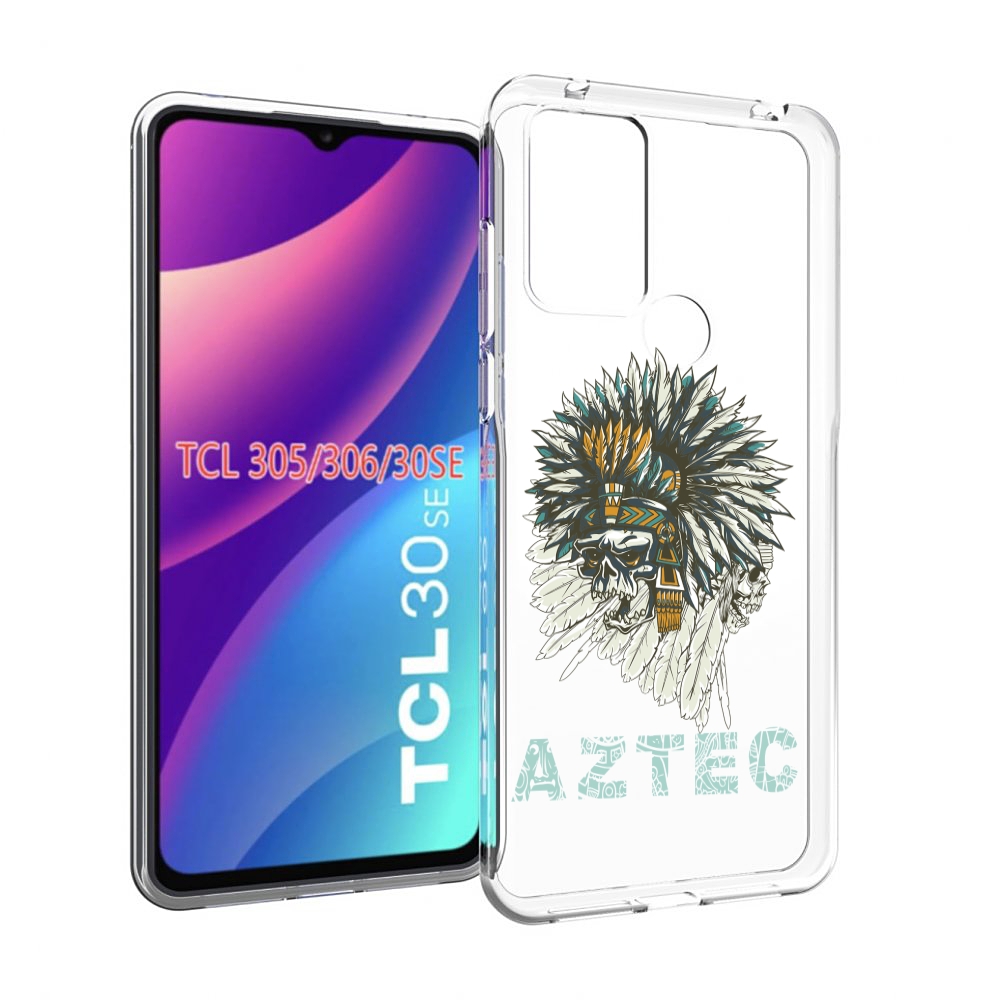 

Чехол MyPads скелет индеец для TCL 30SE/305/306/30E, Tocco