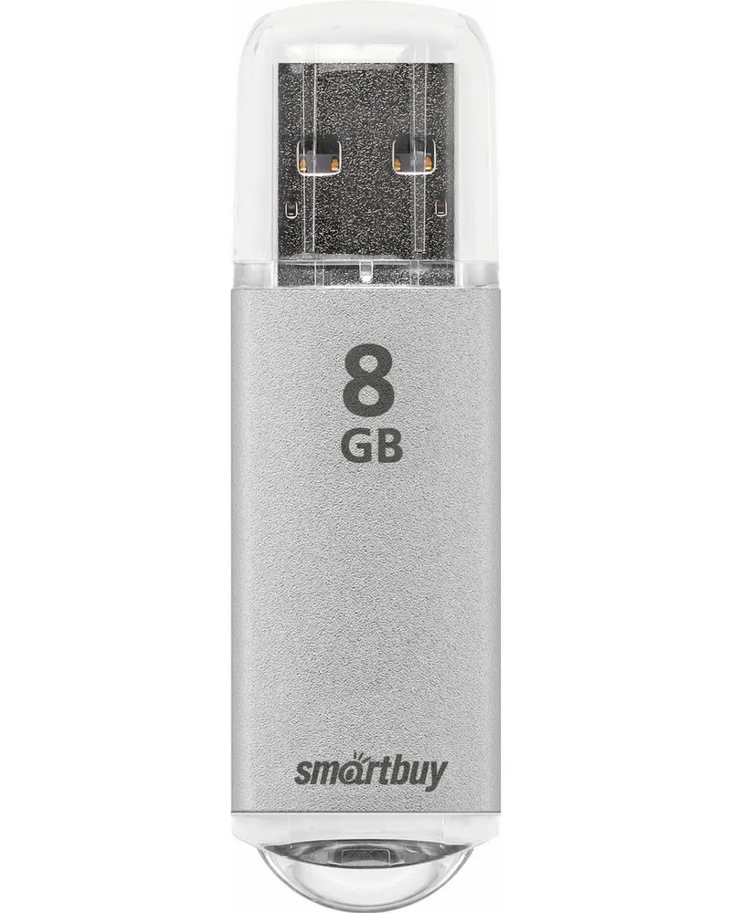 

Флешка SmartBuy V-CUT 8 ГБ серебристый (SB8GBVC-S), V-CUT