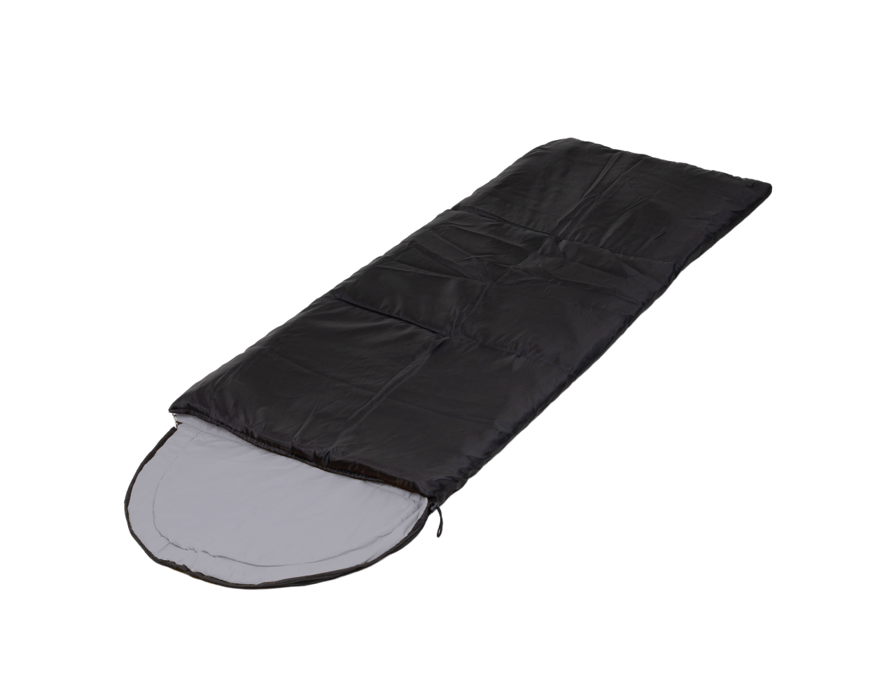 Спальный мешок ALASKA Econom Series чёрный до -5