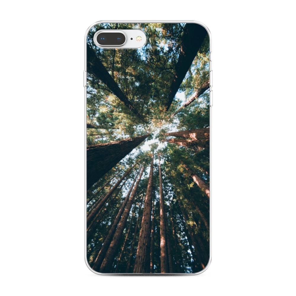 

Чехол Awog на Apple iPhone 8 Plus / Айфон 8 Plus "Лес 18", Разноцветный, 10950-4