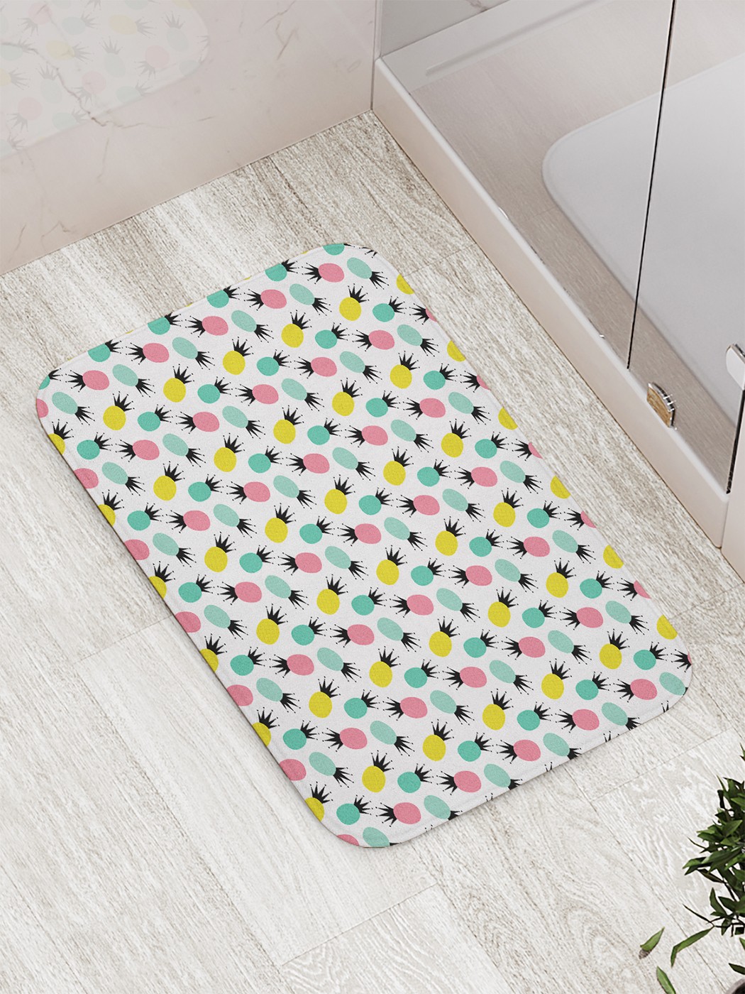 

Коврик противоскользящий для ванной, сауны, бассейна, 77х52 см bath_63150 JoyArty