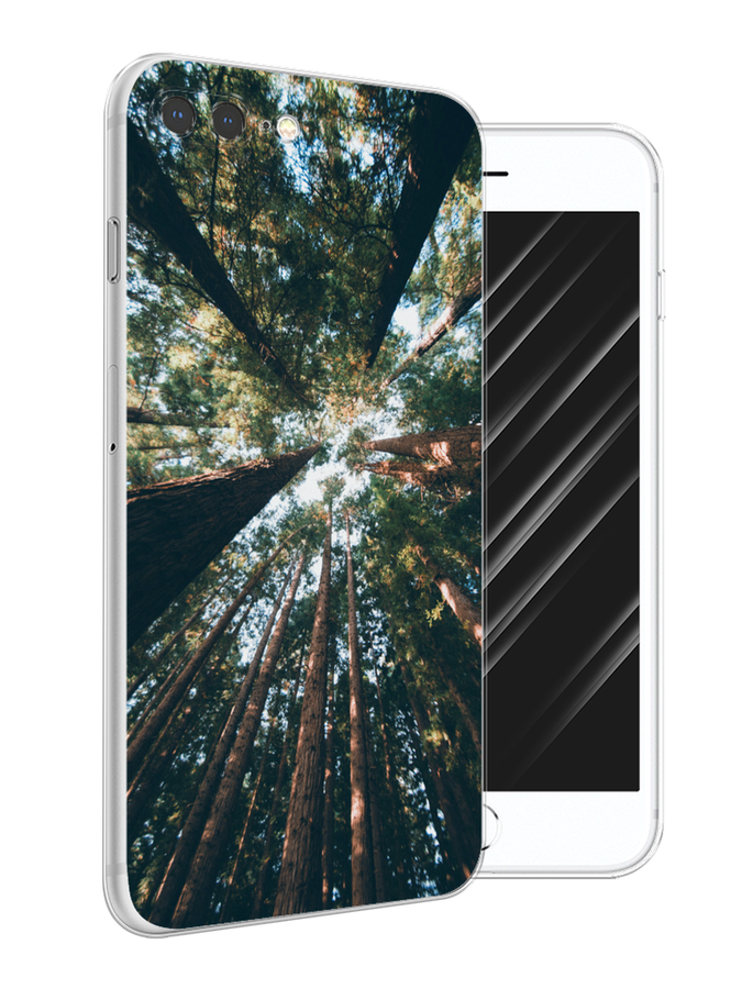 

Чехол Awog на Apple iPhone 7 Plus / Айфон 7 Plus "Лес 18", Разноцветный, 10750-4