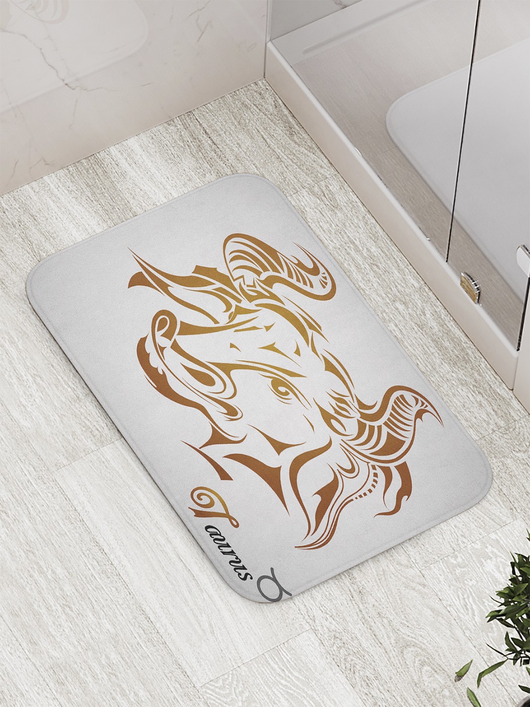 

Коврик противоскользящий для ванной, сауны, бассейна, 77х52 см bath_61045 JoyArty