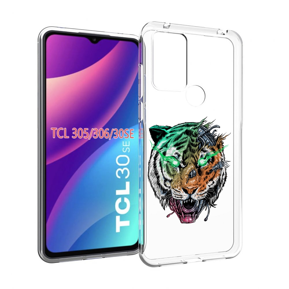 

Чехол MyPads робо-тигр для TCL 30SE/305/306/30E, Tocco