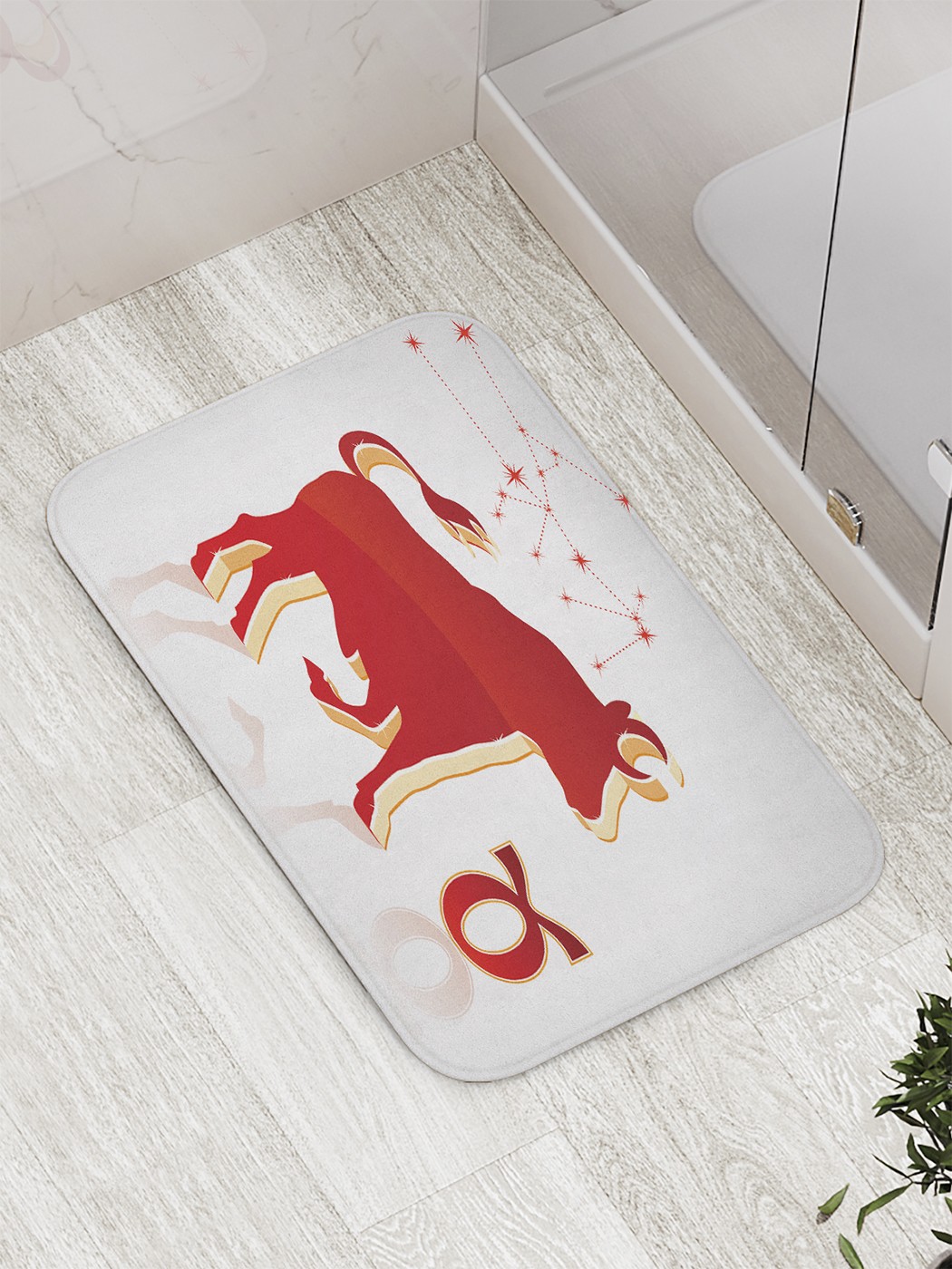 

Коврик противоскользящий для ванной, сауны, бассейна, 77х52 см bath_61044 JoyArty