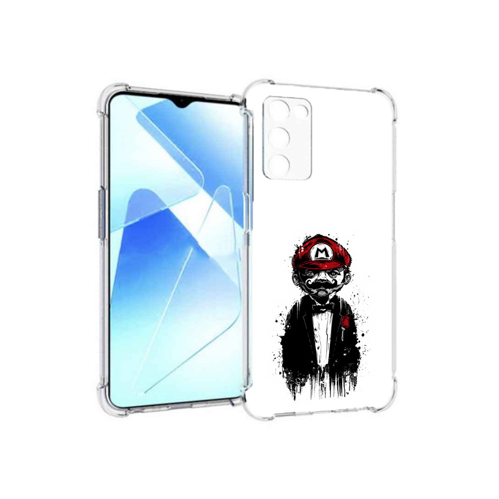 

Чехол MyPads Tocco для Infinix Zero X Pro марио, Прозрачный, Tocco