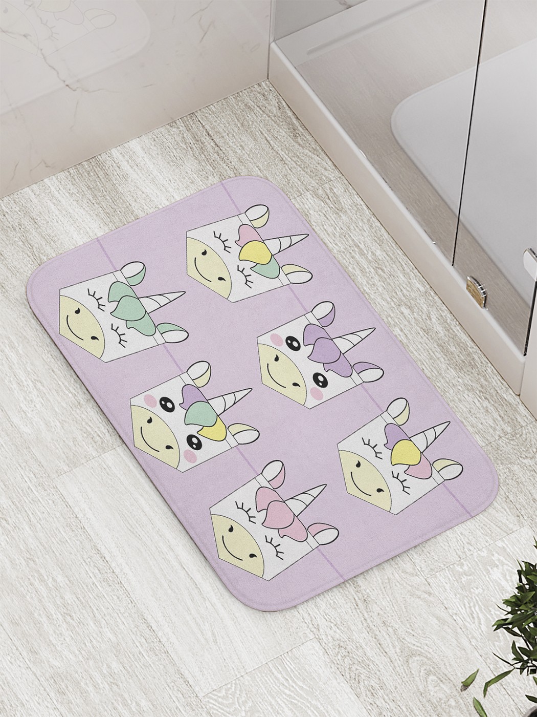 

Коврик противоскользящий для ванной, сауны, бассейна, 77х52 см bath_60937 JoyArty