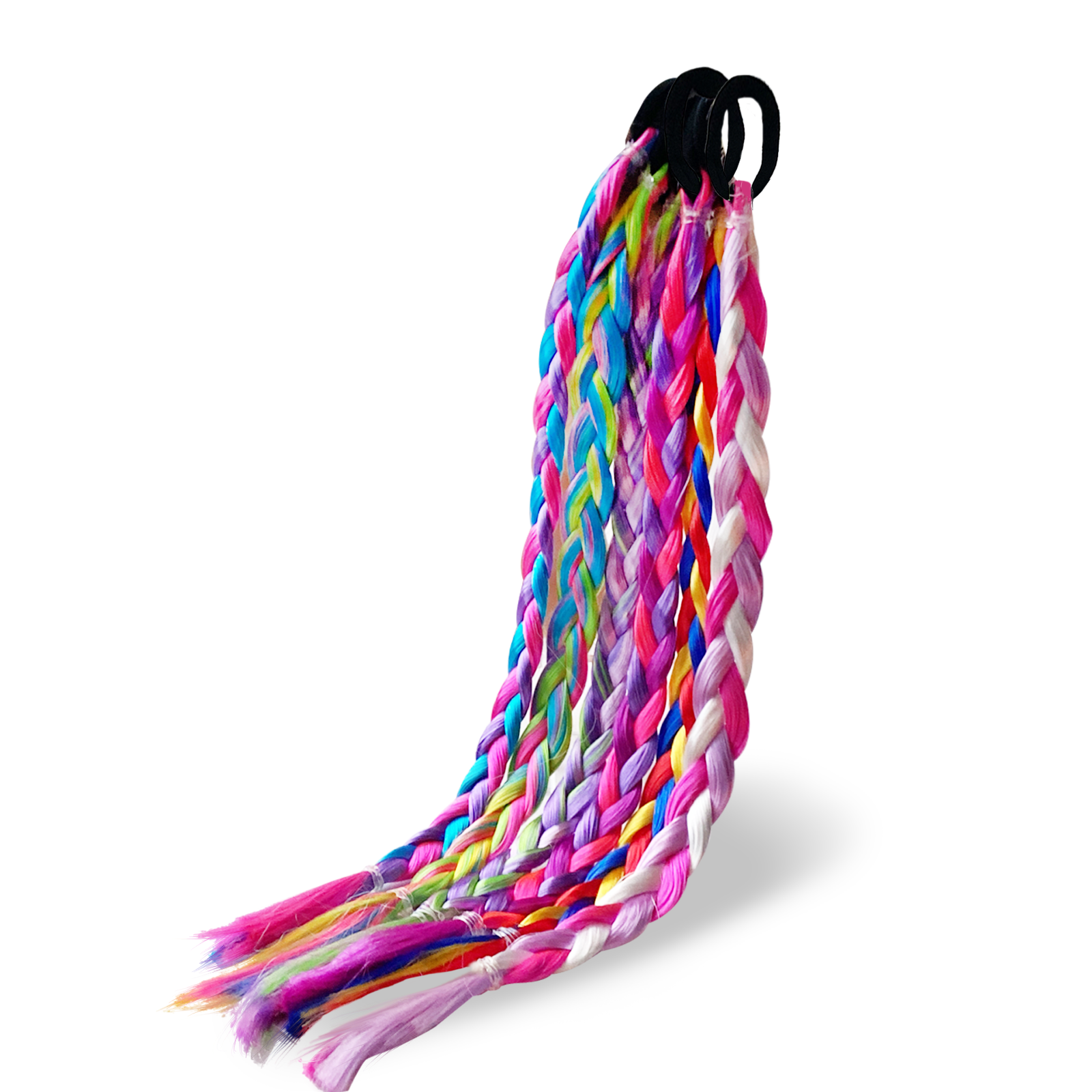 Детские аксессуары для волос Charites цветные косички 121 разноцветный