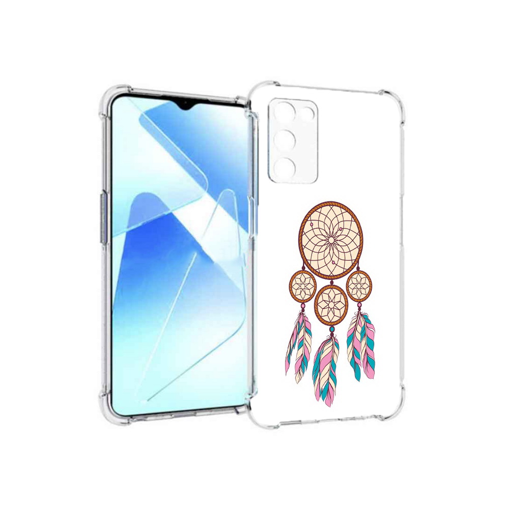 

Чехол MyPads Tocco для Infinix Zero X Pro ловец снов бежевый, Прозрачный, Tocco