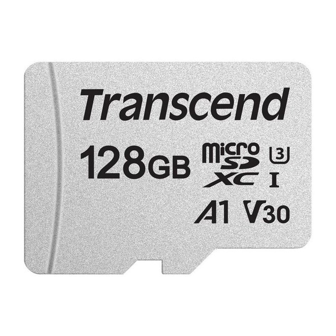 

Карта памяти Transcend 300S microSDXC 128Gb UHS-I Cl10 + адаптер, TS128GUSD300S-A