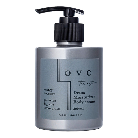 

Детокс крем для тела Love Tea Art Green Tea & Grape lemongrass 300 мл