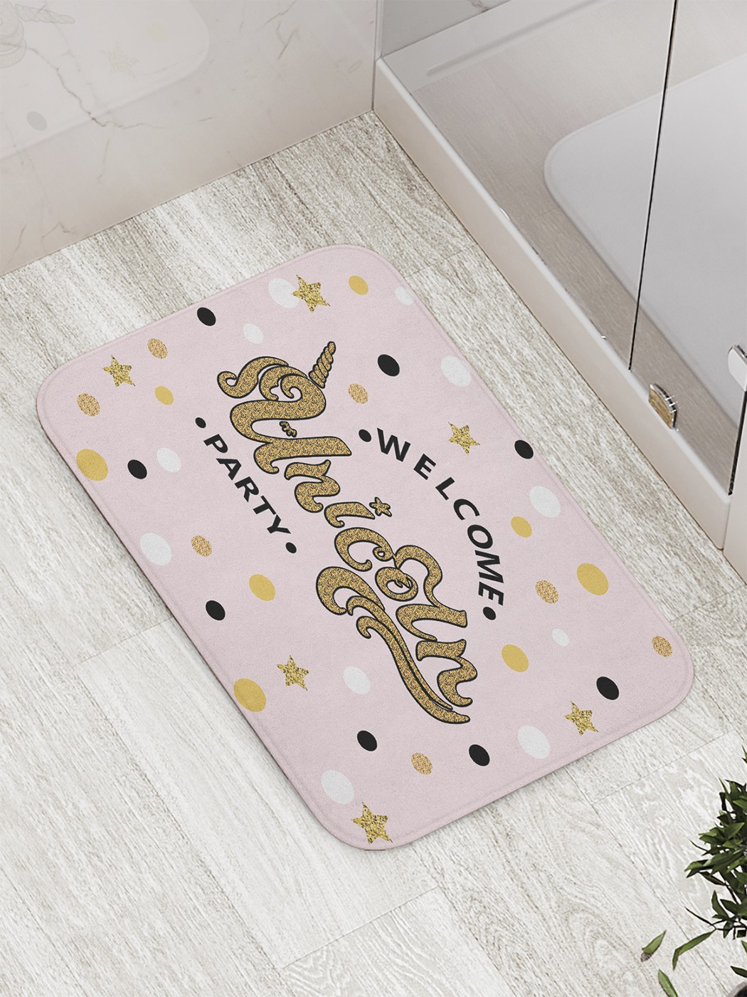 

Коврик противоскользящий для ванной, сауны, бассейна, 77х52 см bath_60920 JoyArty