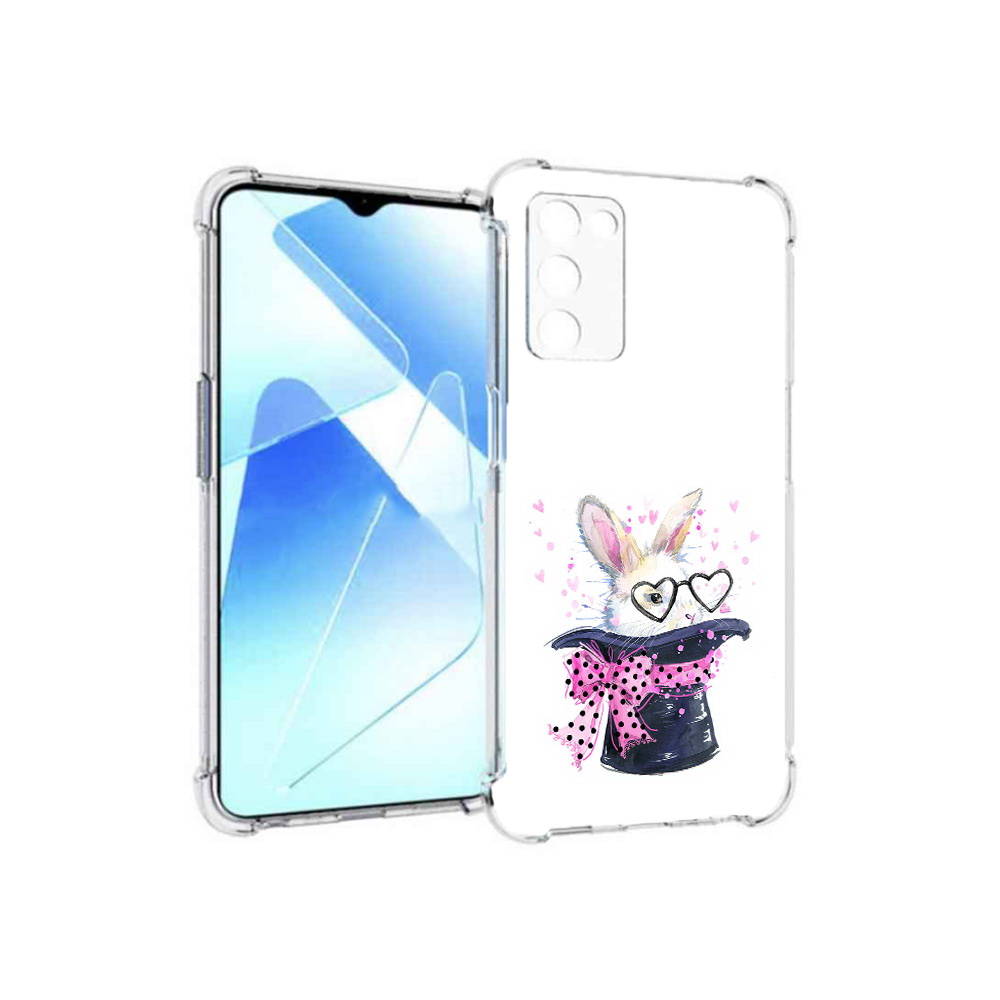 Чехол MyPads Tocco для Infinix Zero X Pro кролик в шляпе