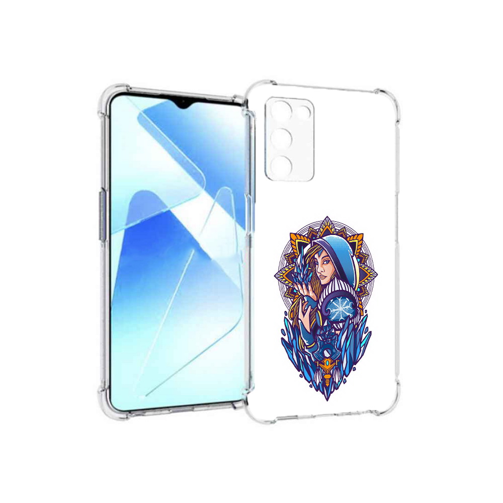 

Чехол MyPads Tocco для Infinix Zero X Pro кристал мейден дота 2, Прозрачный, Tocco