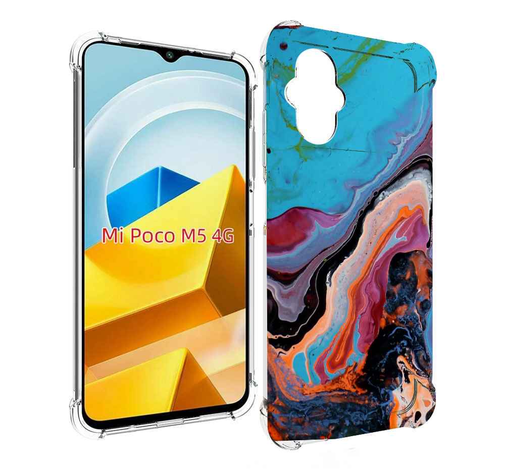 

Чехол MyPads Tocco для Xiaomi M5 смешанные краски, Прозрачный, Tocco