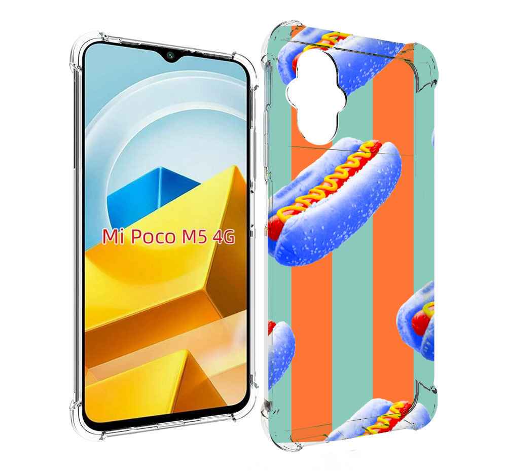 

Чехол MyPads Tocco для Xiaomi M5 синие хотдоги, Прозрачный, Tocco