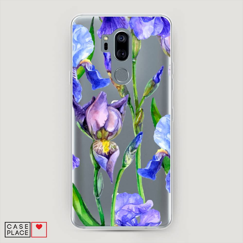 

Чехол Awog "Синие ирисы" для LG G7 ThinQ, 83450-8