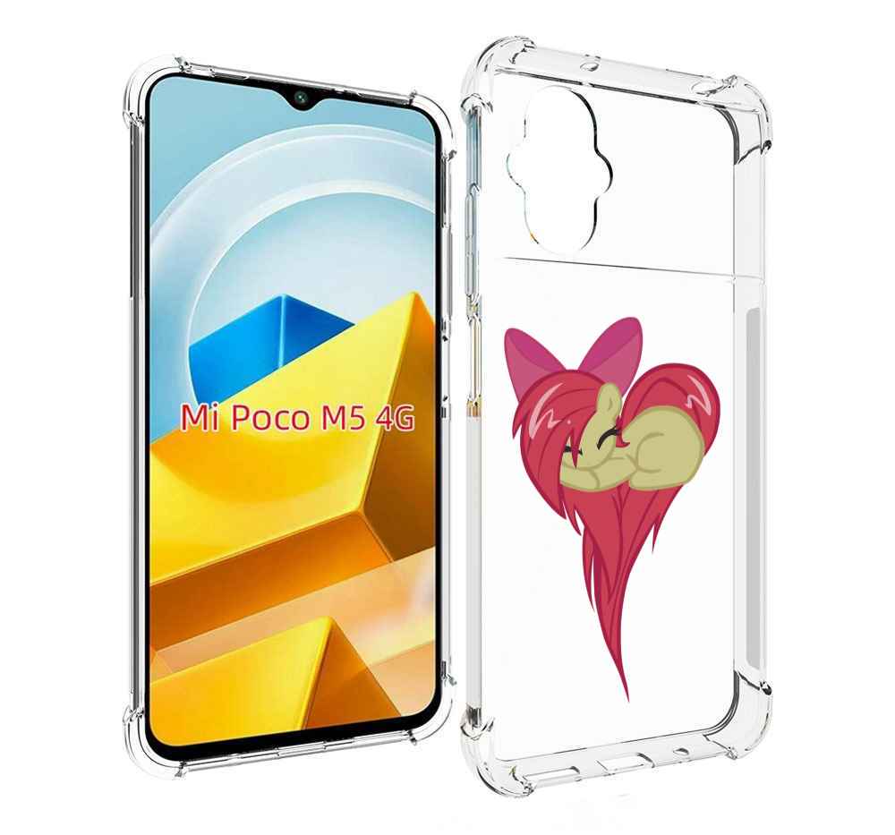 

Чехол MyPads Tocco для Xiaomi M5 сердце-из-пони, Прозрачный, Tocco