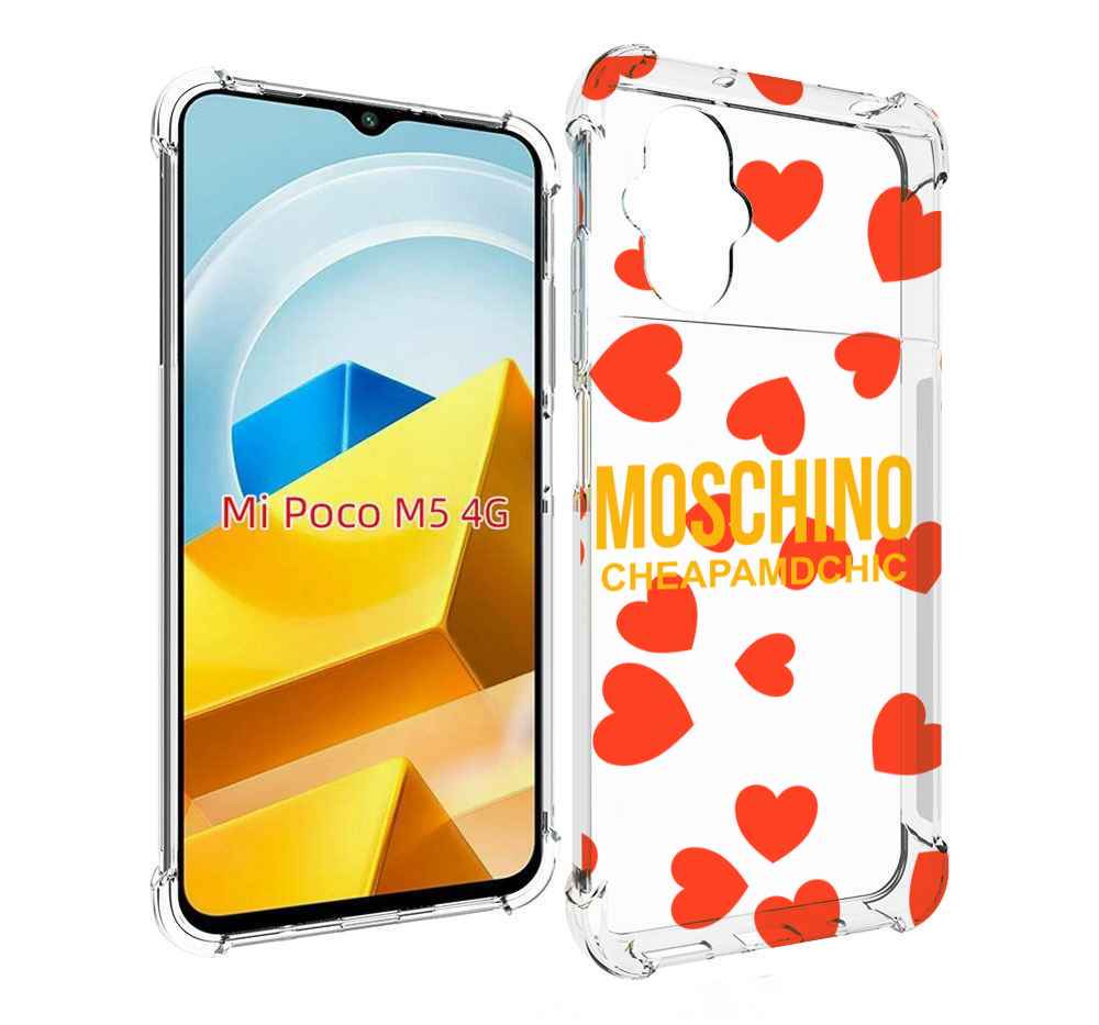 

Чехол MyPads Tocco для Xiaomi M5 сердца-москино, Прозрачный, Tocco