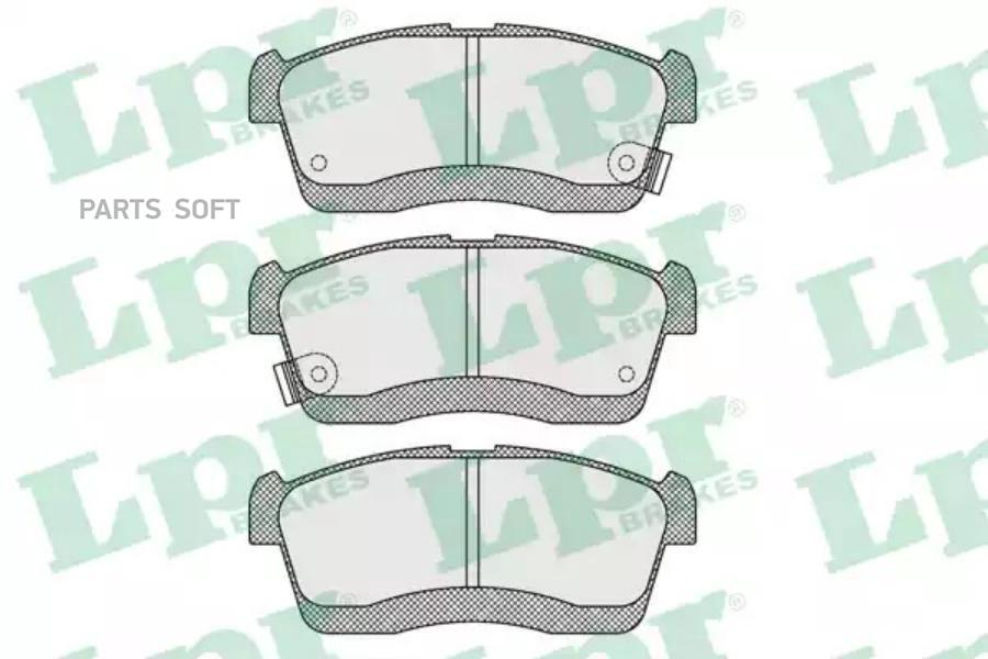 

Колодки Тормозные Daihatsu Sirion R13" 05- С Индикат.Износа Передние Lpr арт. 05P1632
