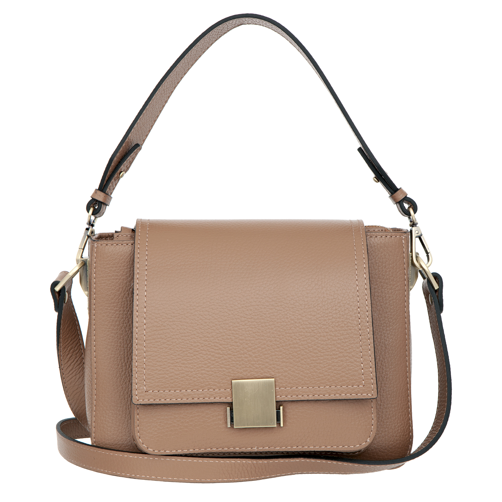 

Сумка женская Sergio Belotti 60771, light walnut, Бежевый, 60771