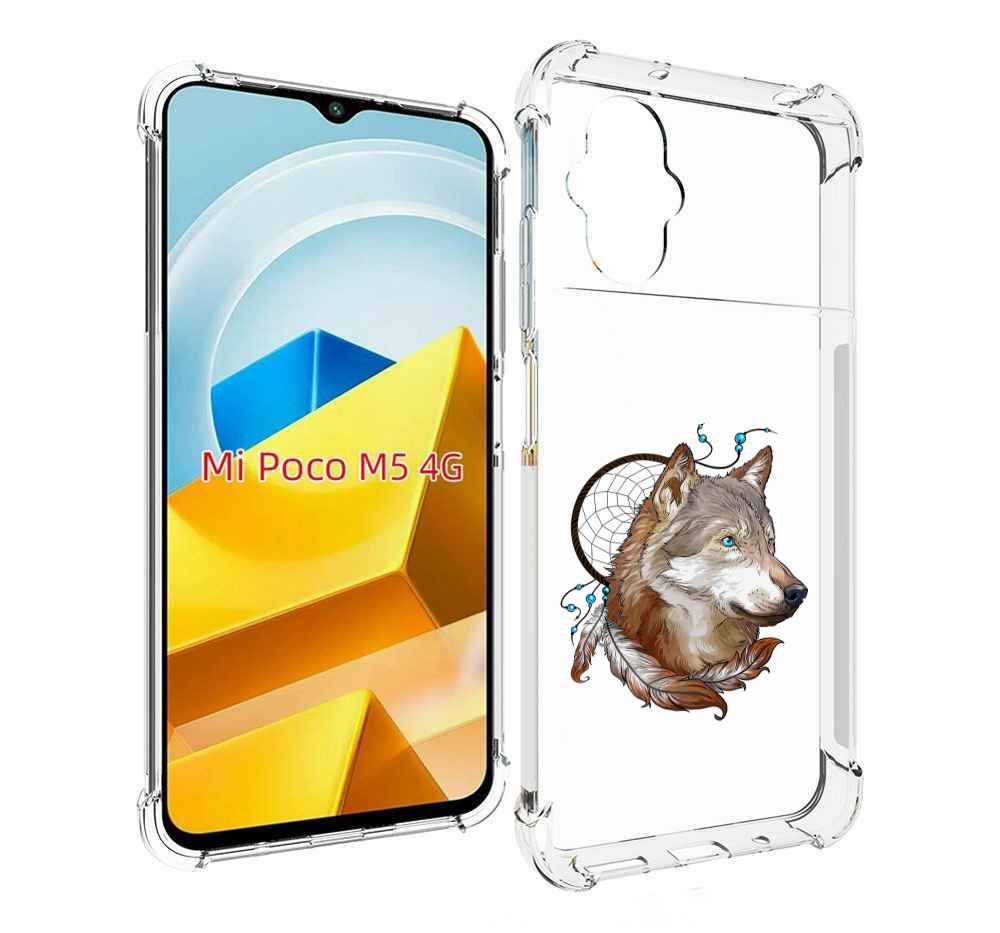 

Чехол MyPads Tocco для Xiaomi M5 волк и ловец снов, Прозрачный, Tocco