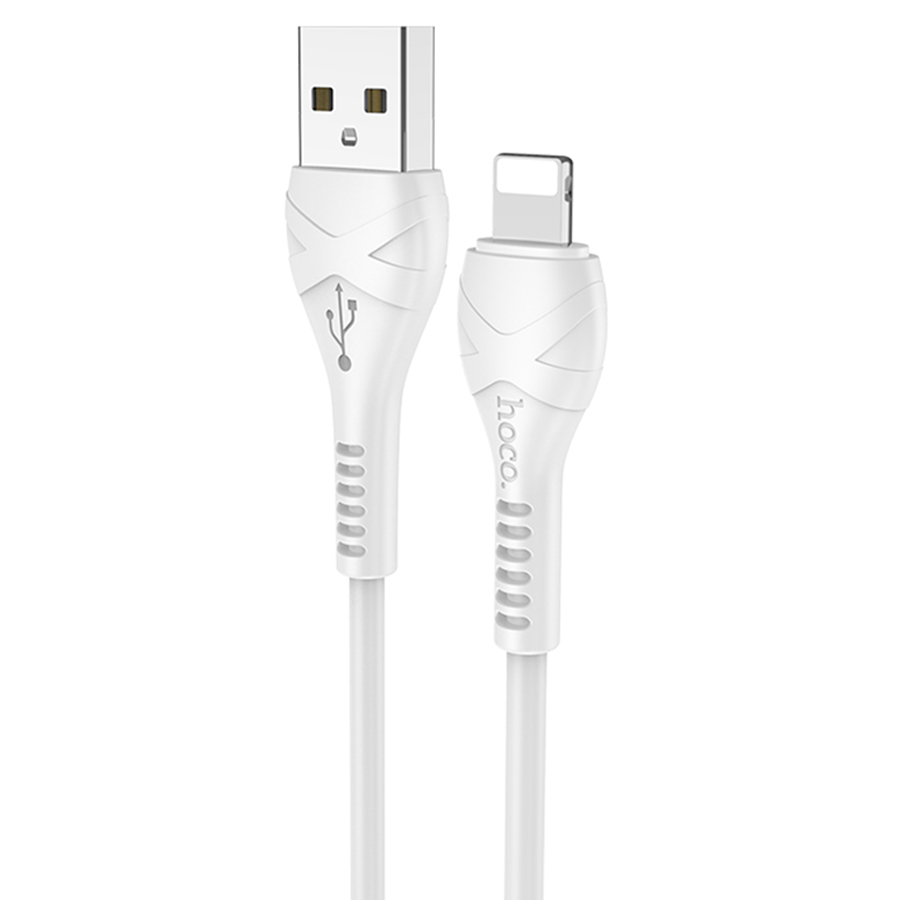 

Кабель Hoco X37 USB - Lightning, 2.4 А, 1 м, белый, X37 Cool power