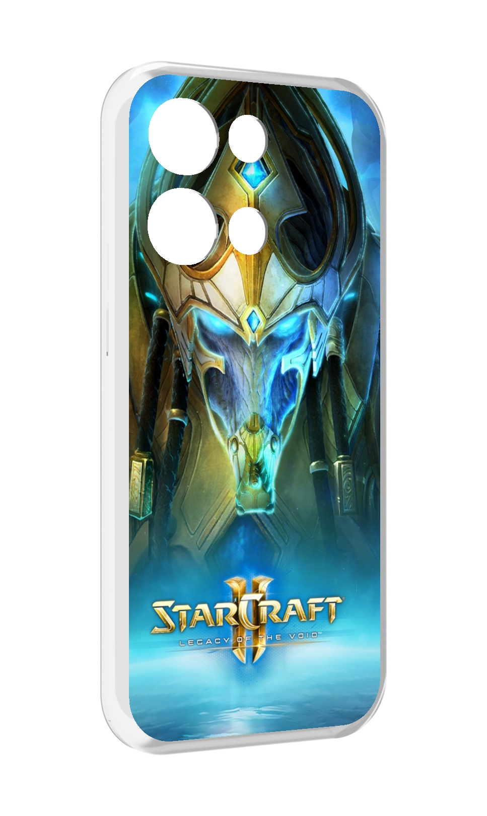 

Чехол MyPads StarCraft II Legacy of the Void для OPPO Reno8 Pro, Прозрачный, Tocco