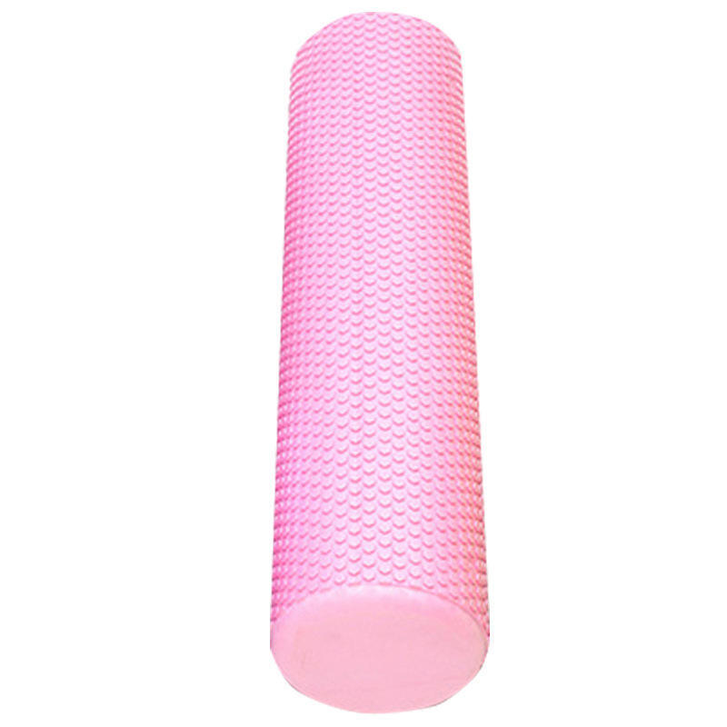 фото Валик массажный coneli yoga 90 90x15 см розовый