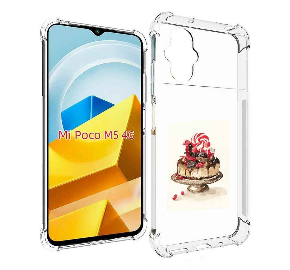 

Чехол MyPads Tocco для Xiaomi M5 вкусный торт, Прозрачный, Tocco