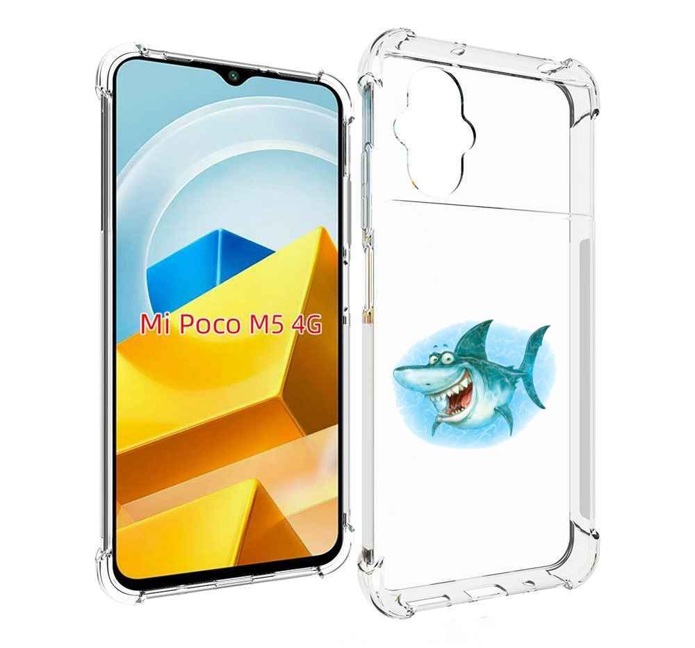 

Чехол MyPads Tocco для Xiaomi M5 веселая акула, Прозрачный, Tocco