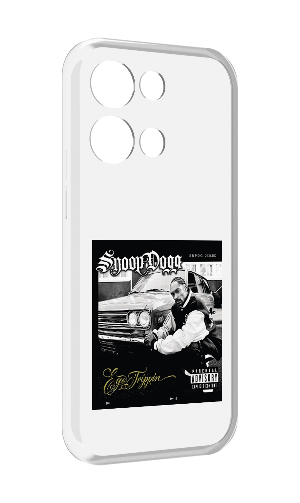 

Чехол MyPads Snoop Dogg EGO TRIPPIN’ для OPPO Reno8 Pro, Прозрачный, Tocco