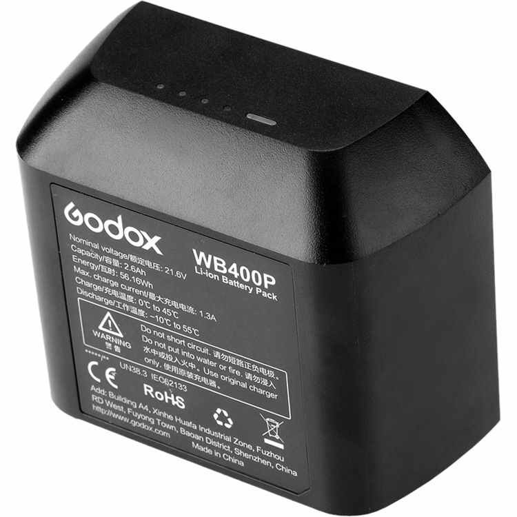 фото Аккумулятор godox wb400p для вспышек ad400pro, арт 26717