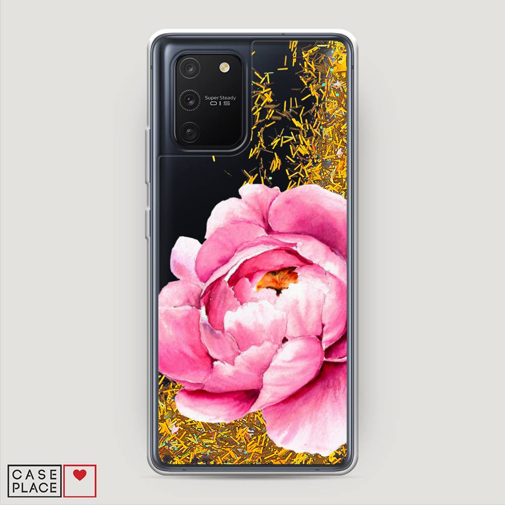 

Чехол Awog на Samsung Galaxy A91/S10 Lite "Прекрасный пион", Разноцветный, 29990-1