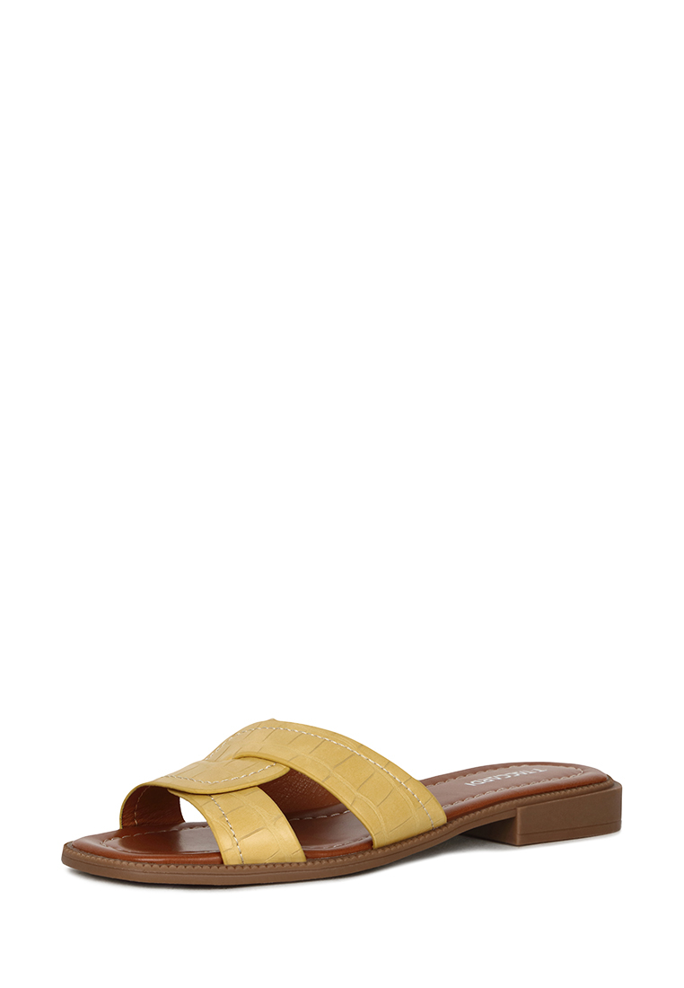 

Сабо женские T.Taccardi WHT21SS-163 желтые 38 RU, Желтый, WHT21SS-163