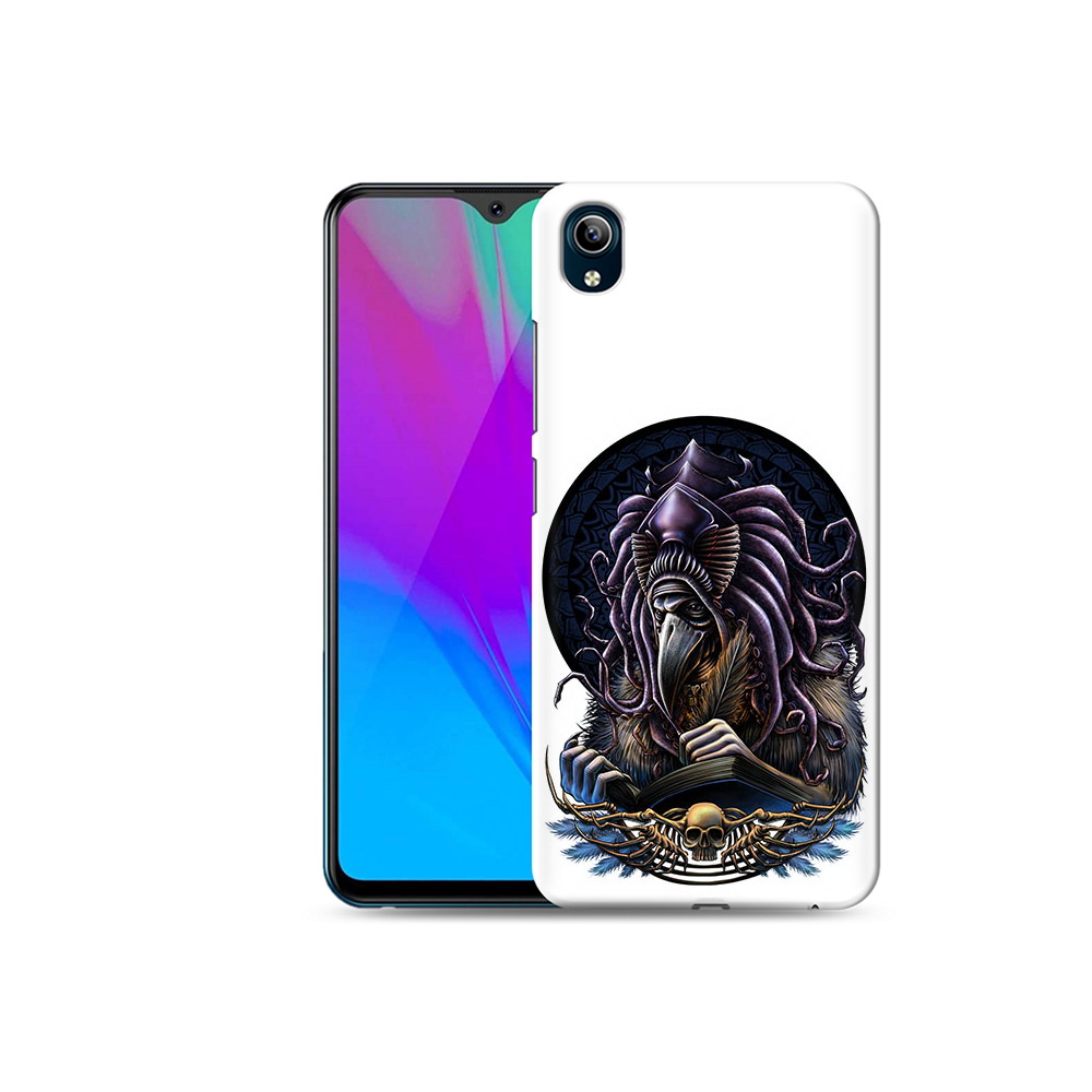 

Чехол MyPads Tocco для Vivo Y91C умный ворон (PT156610.438.650), Прозрачный, Tocco