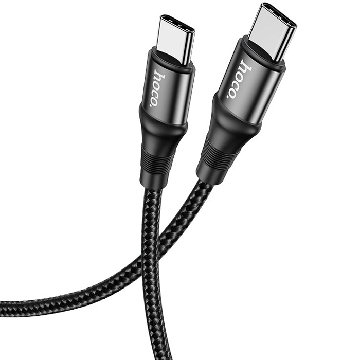 фото Кабель usb type-c (m) - usb type-c (m) 2м hoco x50 exquisito - черный