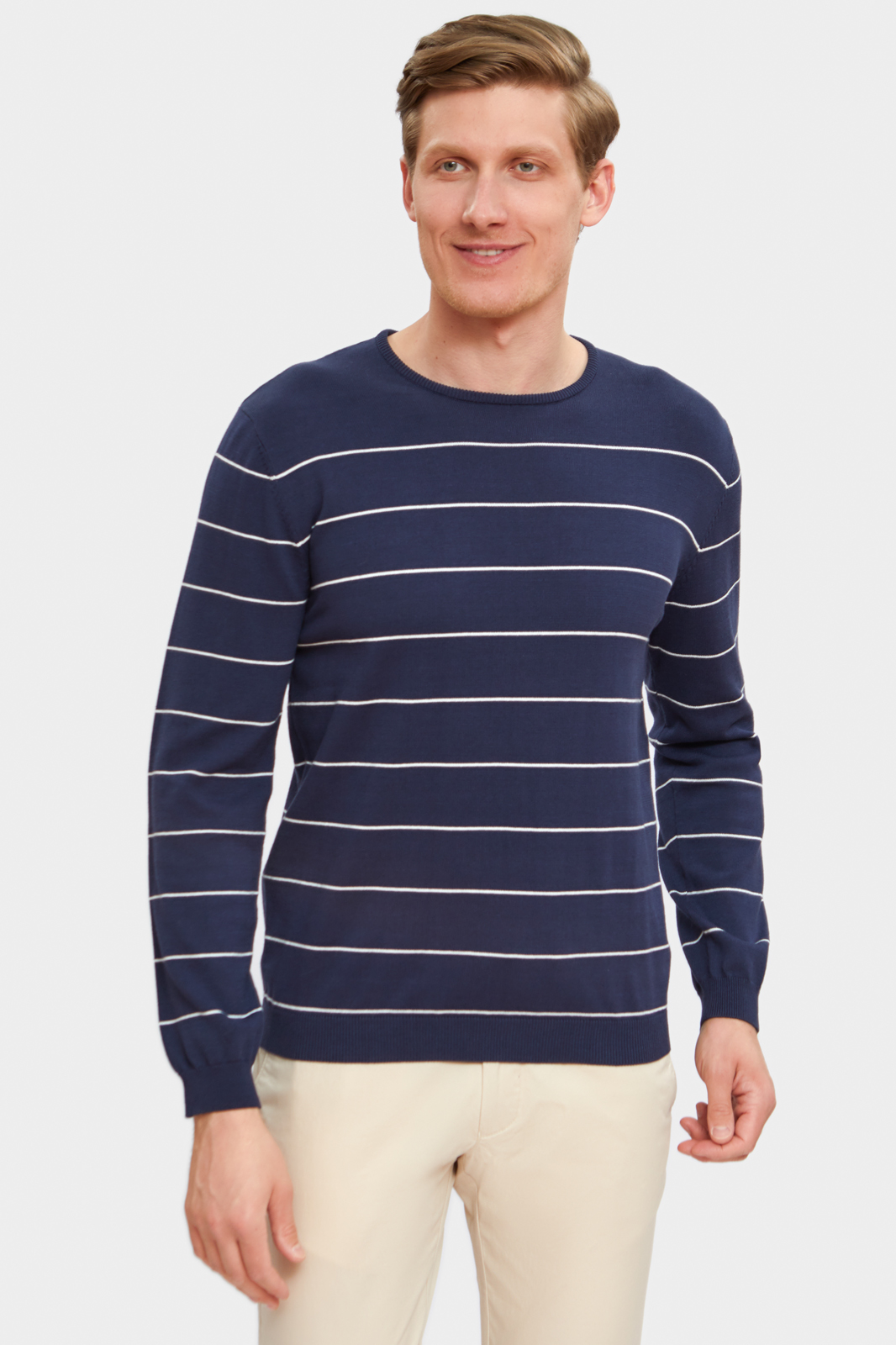 

Джемпер мужской Kanzler 3S-618WT-0421-15 синий 2XL, 3S-618WT-0421-15